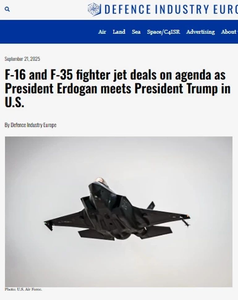 Erdoğan–Trump zirvesi dünya basınında: F-35, F-16 ve THY’nin dev siparişi gündemde! Yunanistan panikte: Miçotakis davet edilmedi! 7