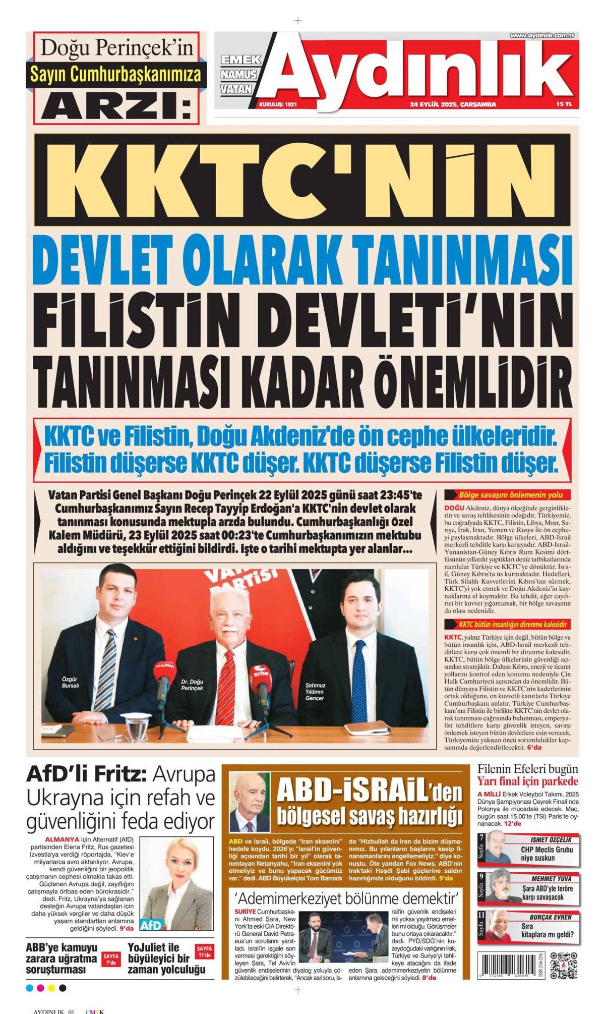 Hangi vicdan buna dayanır? Cumhurbaşkanı Erdoğan'ın tarihi BM konuşması manşetlerde! Hangi gazete nasıl gördü? 7