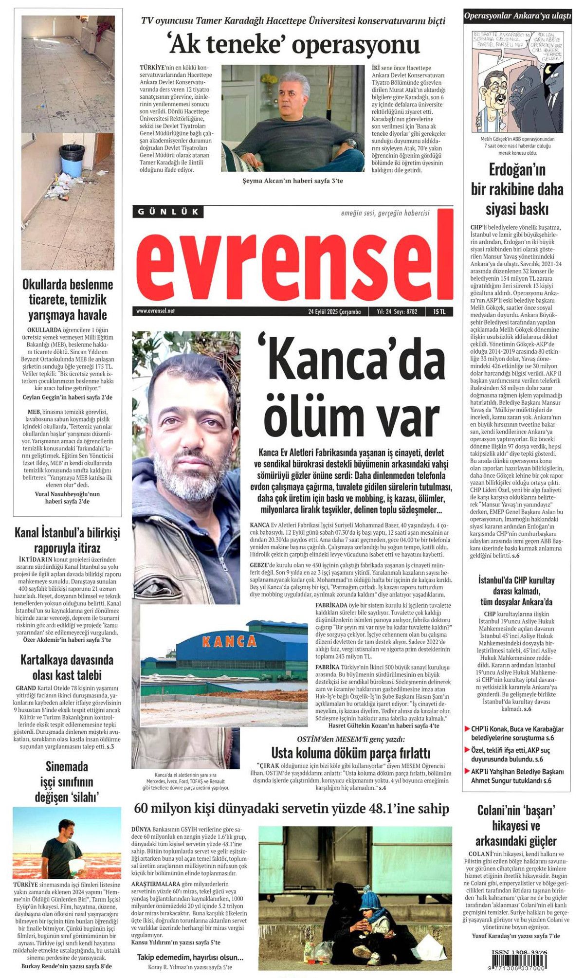 Hangi vicdan buna dayanır? Cumhurbaşkanı Erdoğan'ın tarihi BM konuşması manşetlerde! Hangi gazete nasıl gördü? 22