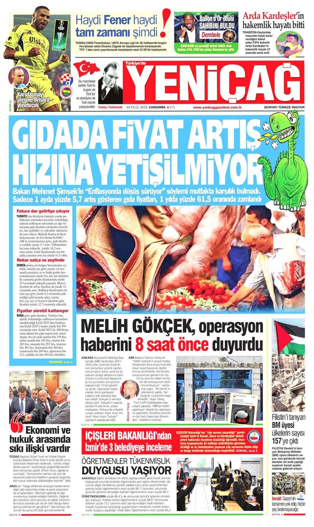 Hangi vicdan buna dayanır? Cumhurbaşkanı Erdoğan'ın tarihi BM konuşması manşetlerde! Hangi gazete nasıl gördü? 20