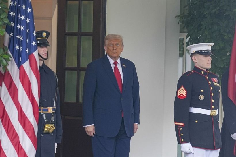 Trump Erdoğan zirvesinde sembolik şifreler neler? Dikkat çeken kravat ve rozet detayı! 2