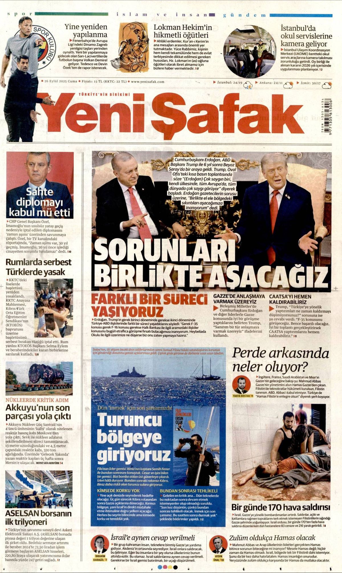 Sıcak mesajlar, sıkı pazarlık! Erdoğan, 6 yıl sonra  Beyaz Saray'da övgülerle karşılandı... Erdoğan-Trump görüşmesi manşetlerde! 4
