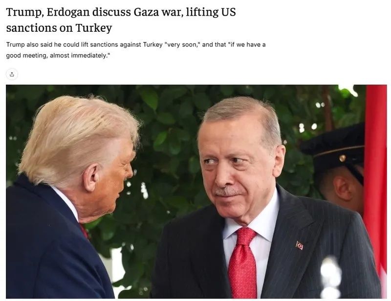 Dünya basını Erdoğan-Trump zirvesini manşetten verdi: Erdoğan istediğini alacak, İsrail diken üstünde! 6