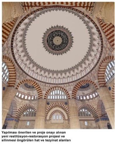 Mimar Sinan’ın eseri Selimiye Camii'nde neler oluyor? Büyük tartışma: 450 yıllık miras kazınıyor mu? Sanatçılar ve akademisyenler ikiye bölündü 6