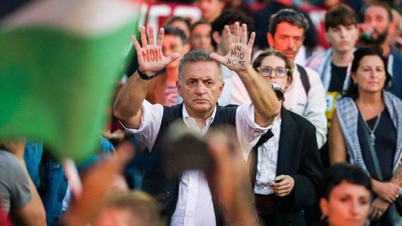 İsrail’e silah yok! Cenova’dan Roma’ya: İtalya’da Filistin İçin büyük protesto 5