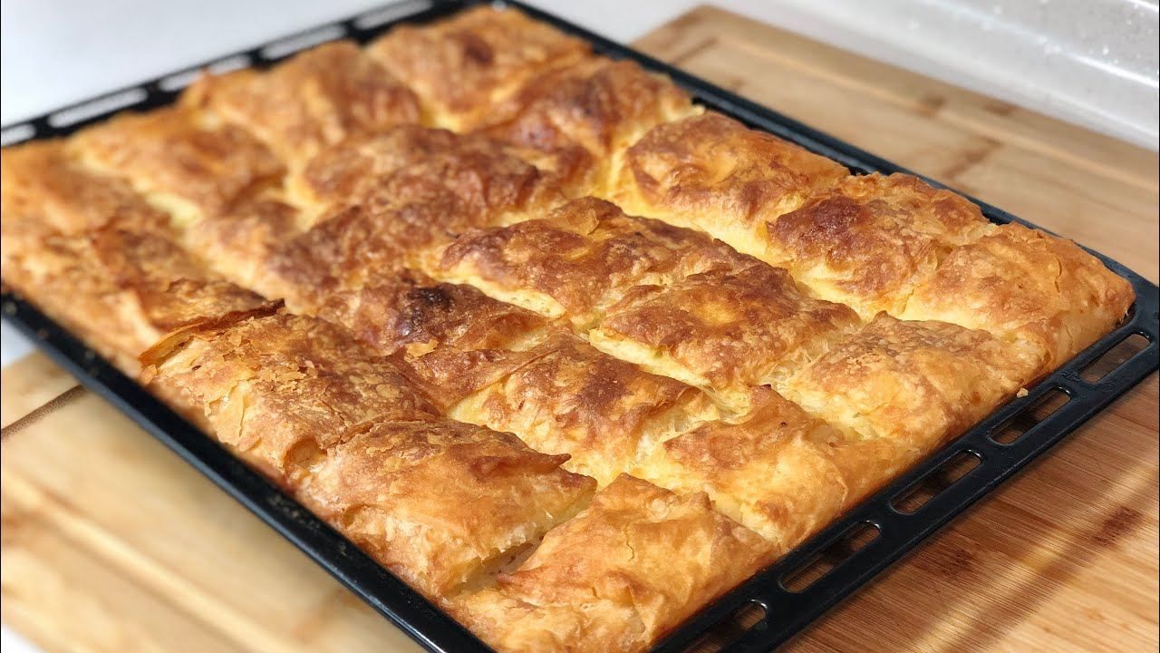 Kastamonu'dan gelen sır... Hamura 1 bardak eklenirse börek asla yumuşamıyor ve çıtır çıtır oluyor! 9