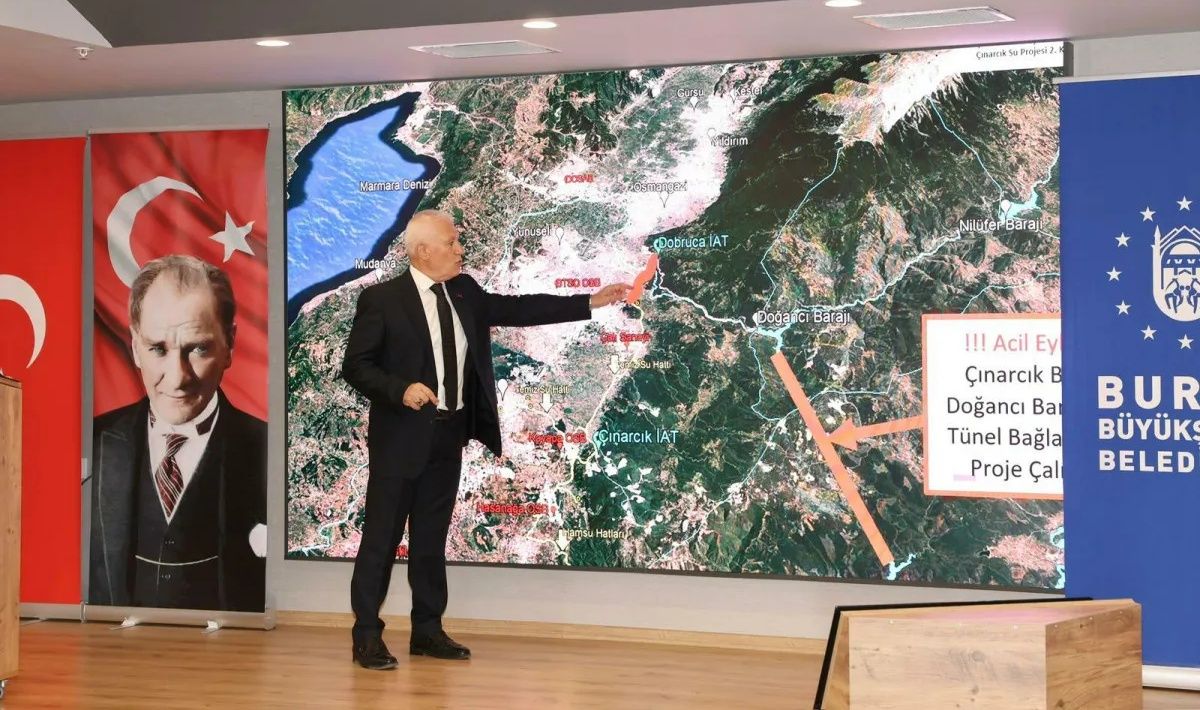 Bursa’da su alarmı! Belediye Başkanı Mustafa Bozbey kameralar karşısında duyurdu: 6 günlük suyumuz kaldı! 1