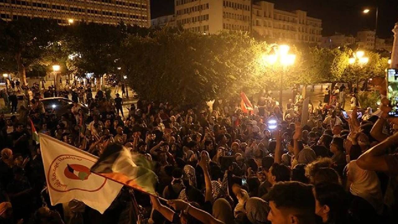 Berlin’den Bogota’ya... Dünya Sumud Filosu’na destek verdi: İsrail protesto edildi 3