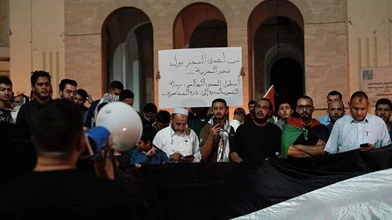 Berlin’den Bogota’ya... Dünya Sumud Filosu’na destek verdi: İsrail protesto edildi 4