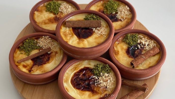 Kıvamı asla şaşmıyor. Dört 4’lük fırında sütlaç tarifi 6