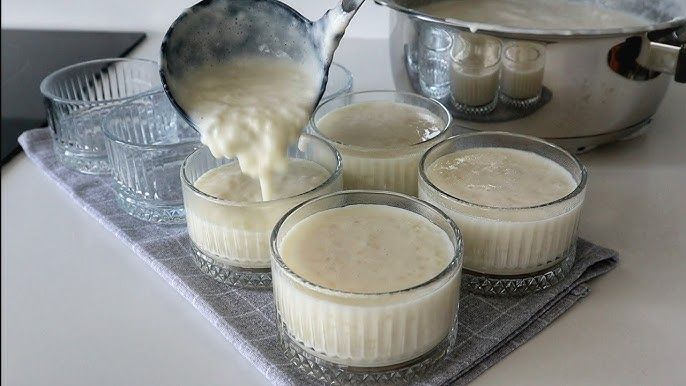 Kıvamı asla şaşmıyor. Dört 4’lük fırında sütlaç tarifi 11