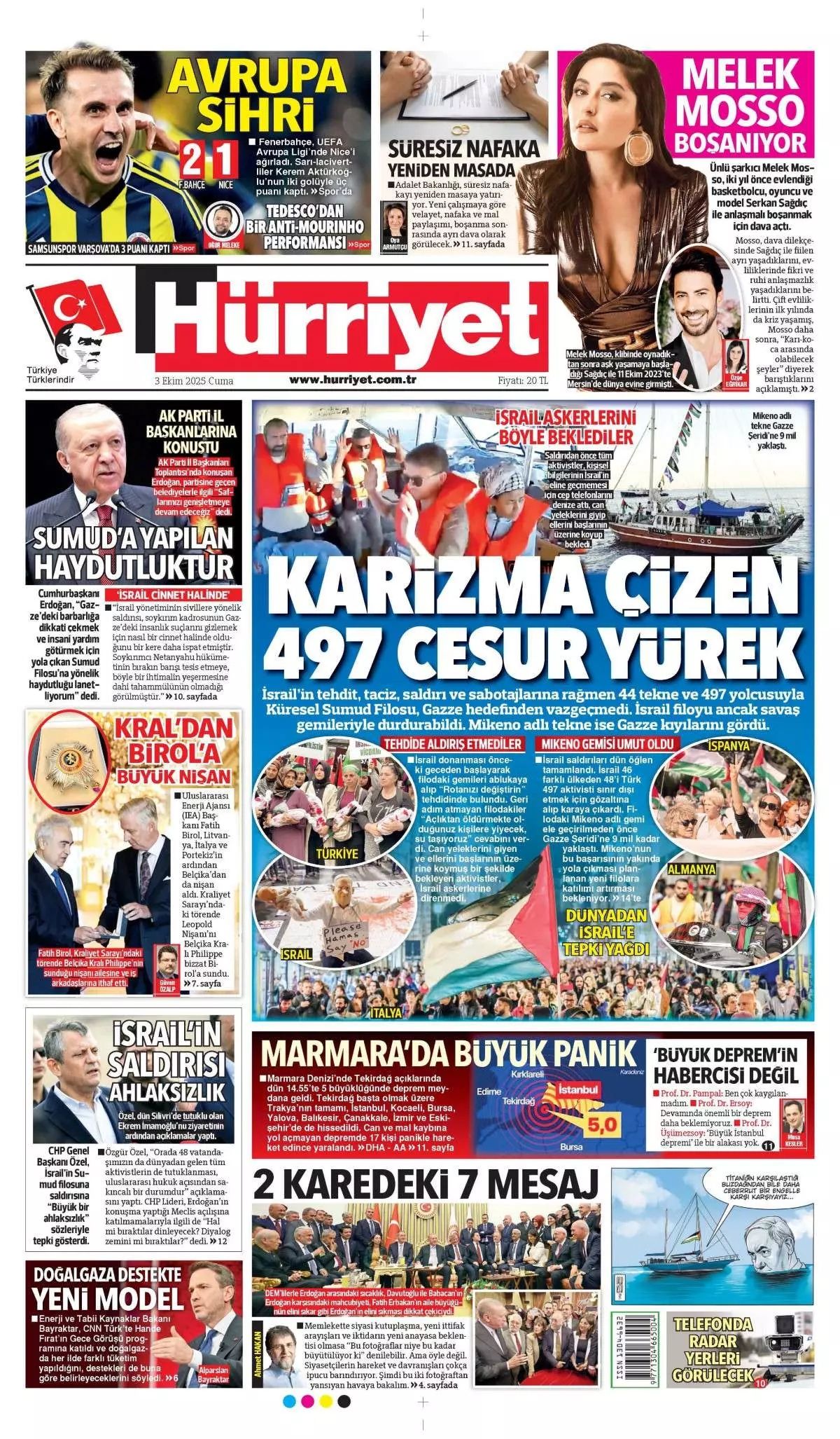 Surda ilk gedik açıldı! Sumud Filosu manşetlerde! Gazze'ye 9 mil yaklaştılar... 2