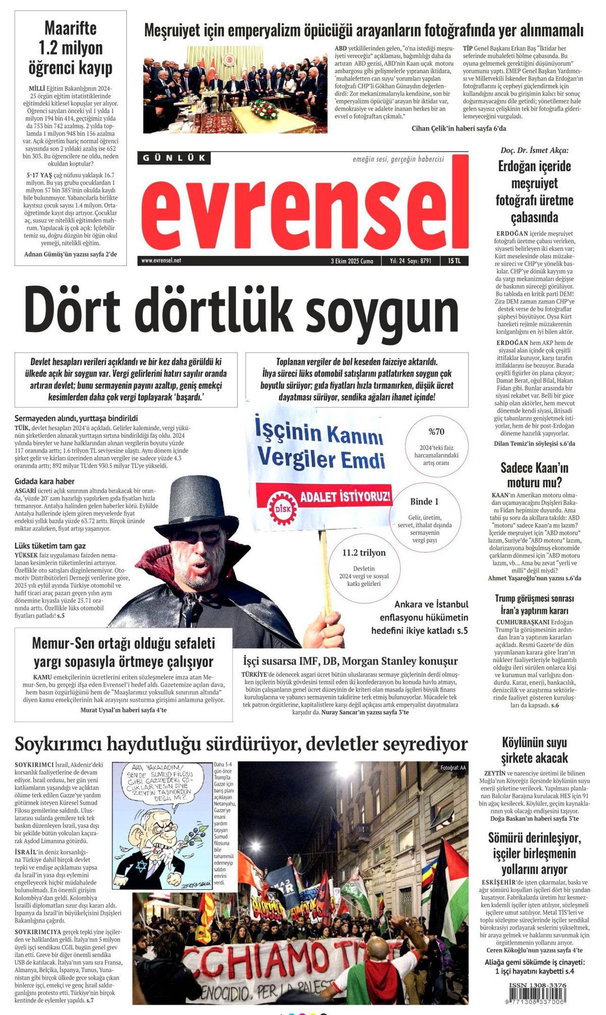 Surda ilk gedik açıldı! Sumud Filosu manşetlerde! Gazze'ye 9 mil yaklaştılar... 21