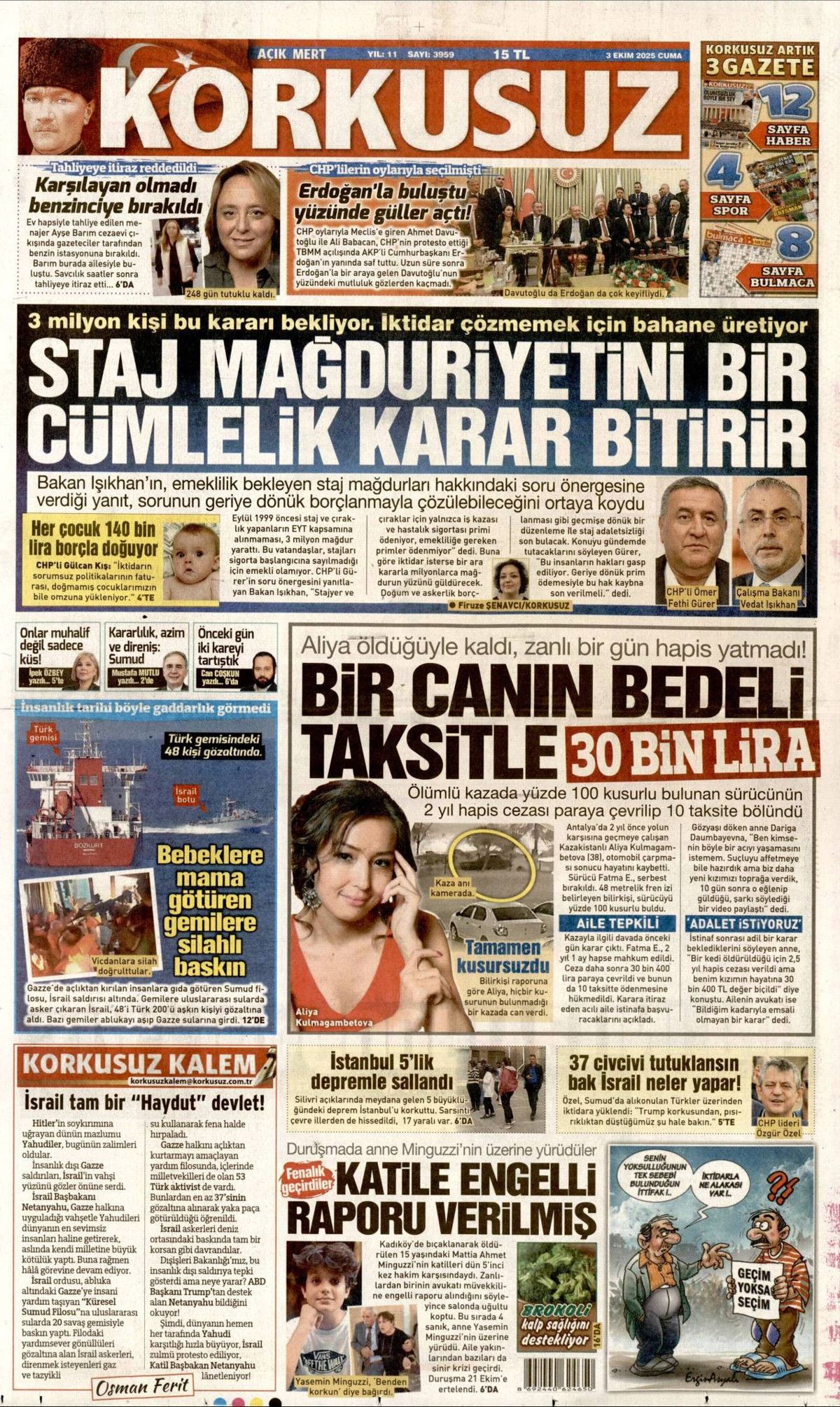 Surda ilk gedik açıldı! Sumud Filosu manşetlerde! Gazze'ye 9 mil yaklaştılar... 16