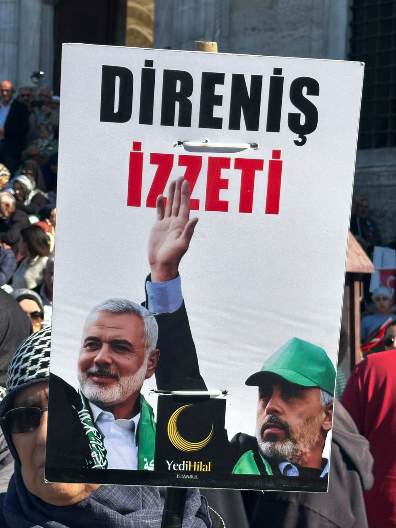 İstanbul büyük protestoya hazır! Büyük Filistin yürüyüşünden fotoğraflar 15