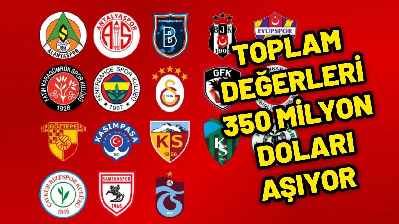 Süper Lig’de 15 futbolcunun değeri parmak ısırtıyor; Değerleri 350 milyon doları aşıyor. 1