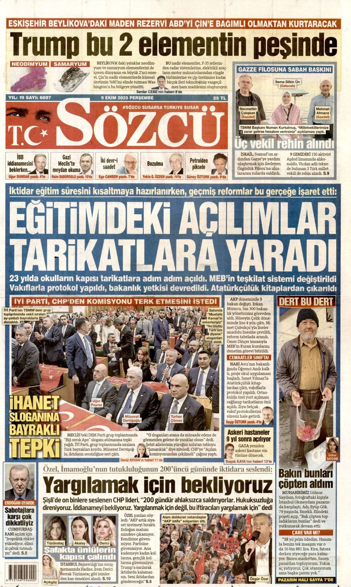 İsrail 2. filoya da saldırdı... Milletvekillerimizin kılına zarar gelirse hesabını verirsiniz! 9