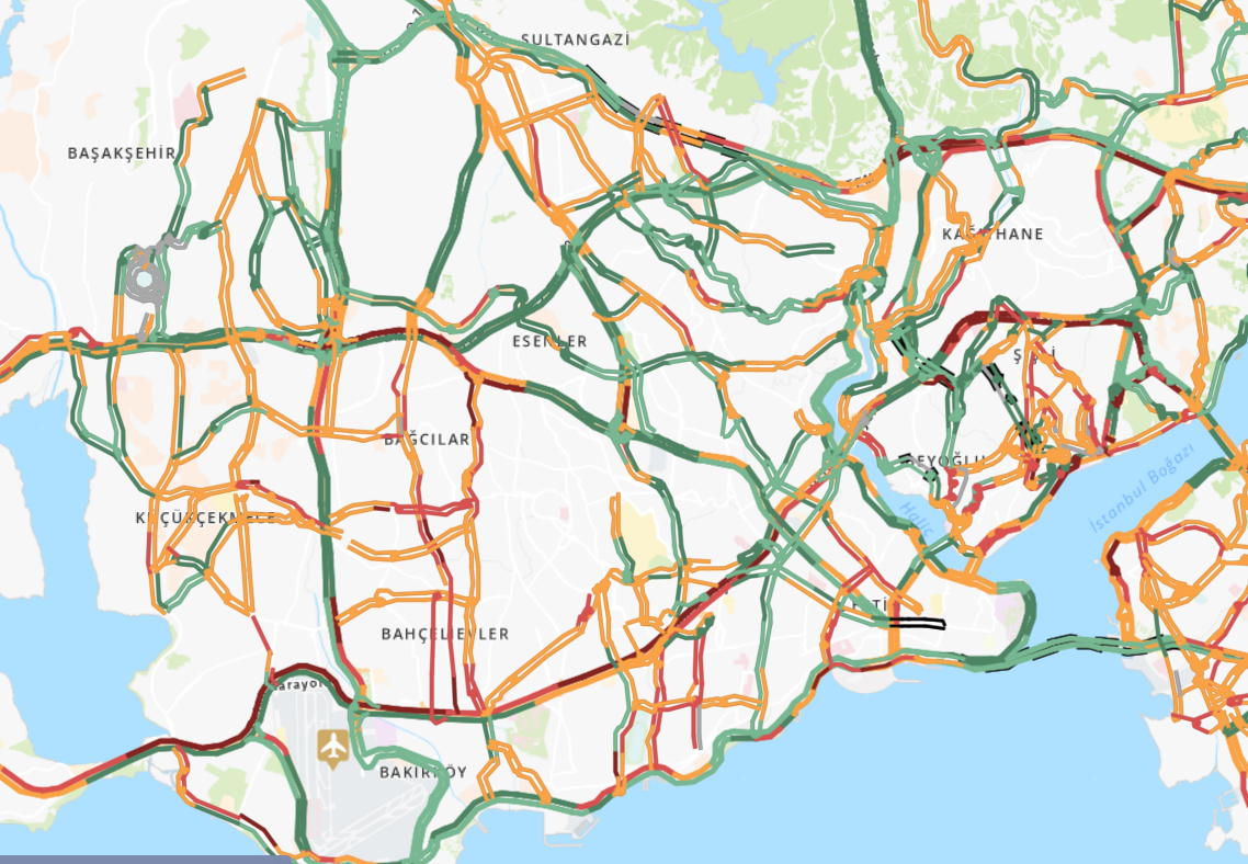 Resmen çile! İstanbul'da trafik kilit! İşte en yoğun güzergahlar... 7