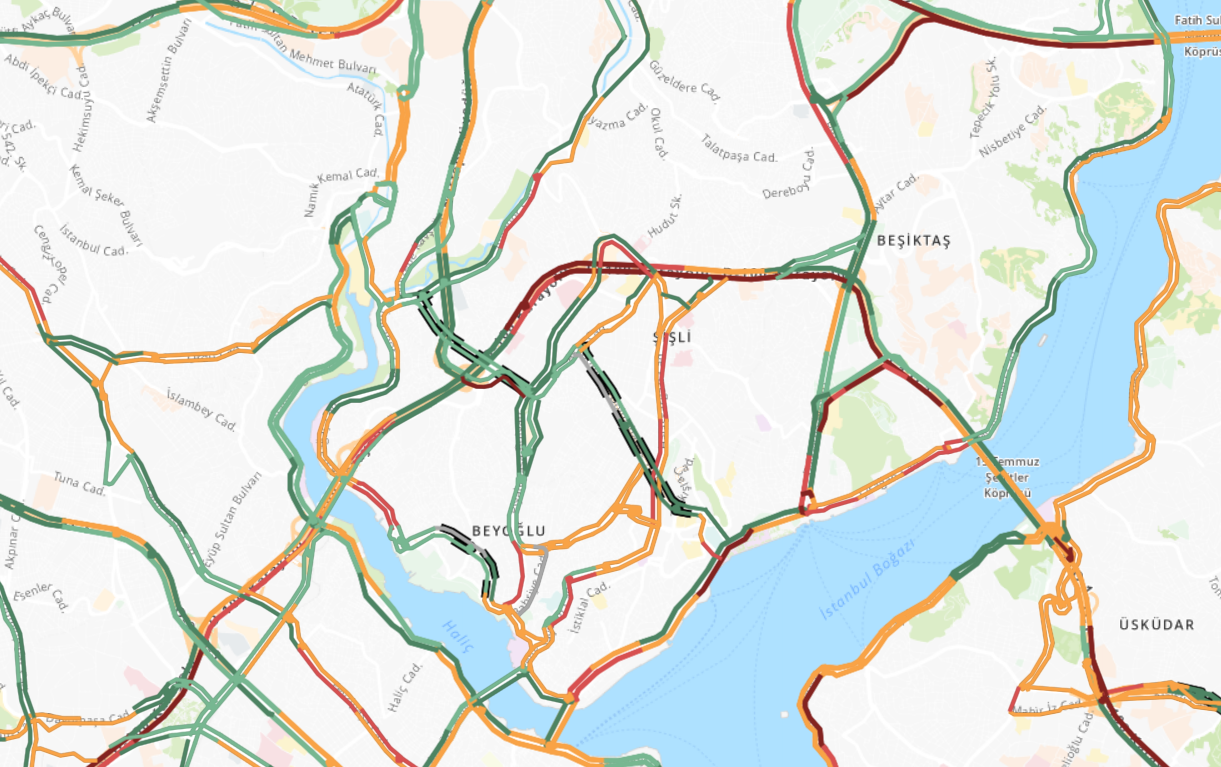 Resmen çile! İstanbul'da trafik kilit! İşte en yoğun güzergahlar... 9