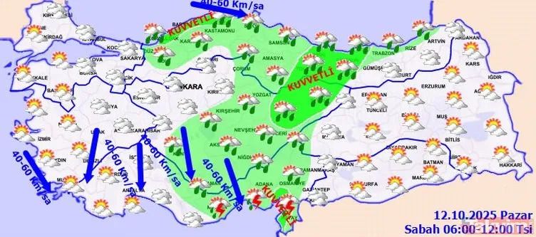 Kış erken geliyor!  Meteoroloji uyardı: 6 İlde lapa lapa kar yağacak 4