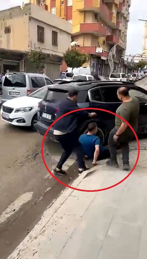 Cipinin içinden dehşet saçtı! tartıştığı kişinin ayaklarını ezdi, apar topar kaçtı 4
