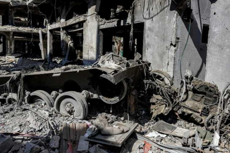 Merkava filosu hurdaya döndü! İsrail’in havaya uçurulan tankları ateşkes sonrası ortaya çıktı! 5