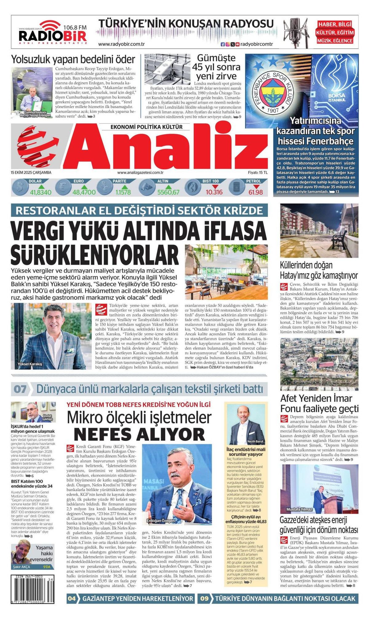 Manşetler One Minute: Dünya, Cumhurbaşkanı Erdoğan'ın katil Netanyahu'ya vetosunu konuşuyor! 23