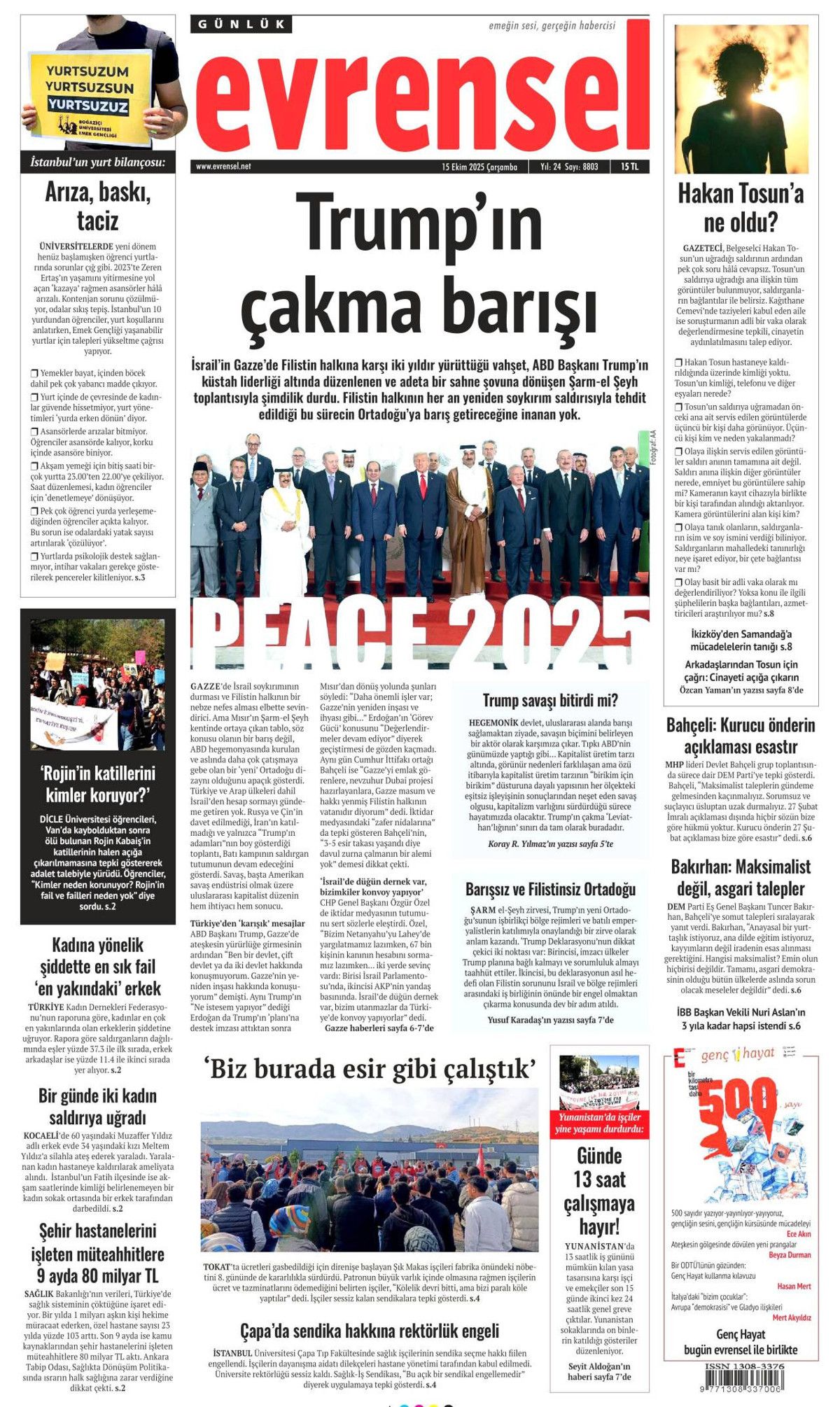 Manşetler One Minute: Dünya, Cumhurbaşkanı Erdoğan'ın katil Netanyahu'ya vetosunu konuşuyor! 17