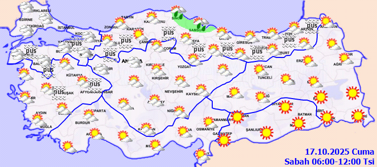 Meteoroloji’den yeni uyarı! Kuzeyde yağmur, güneyde güneş! İşte il il hava durumu 2