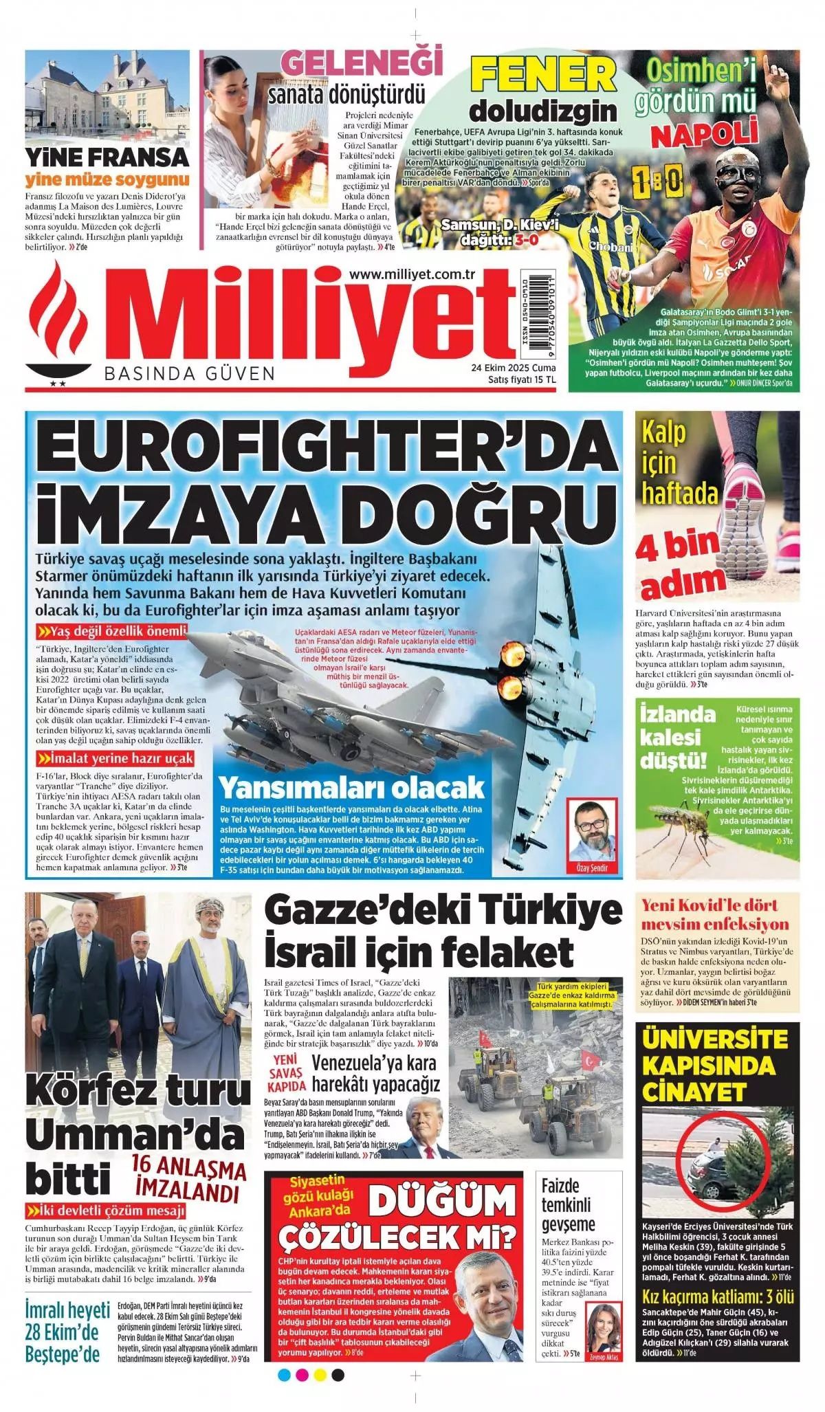 Türkiye, Savaş uçağı meselesinde sona yaklaştı: Eurofighter'da imzaya doğru... 1