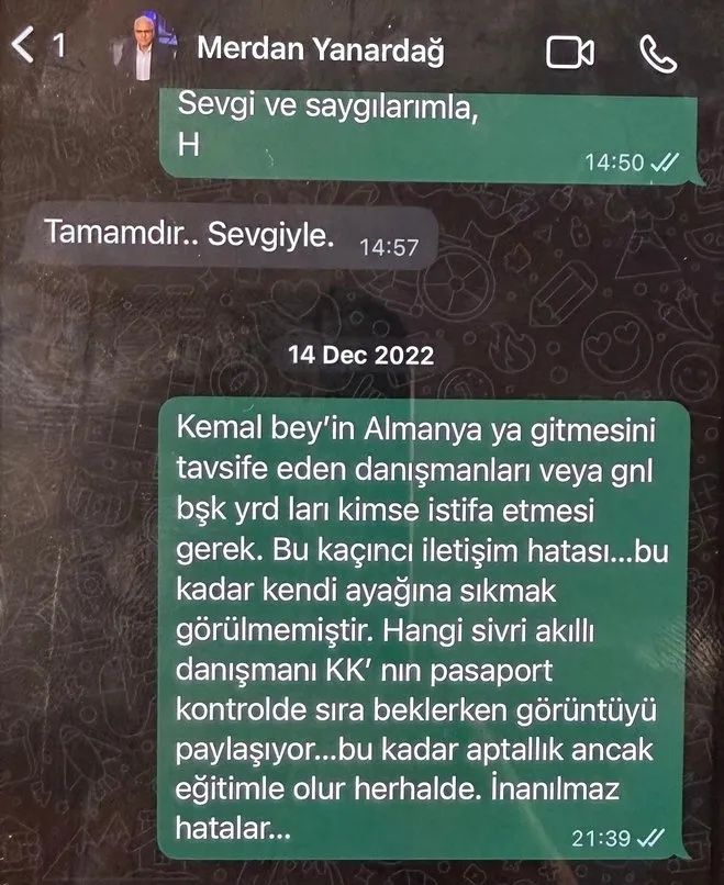Tele1 yöneticisi Merdan Yanardağ ile ajan Hüseyin Gün arasındaki WhatsApp mesajları ortaya çıktı! “Baskı kurun, görevden alınsın!” 5