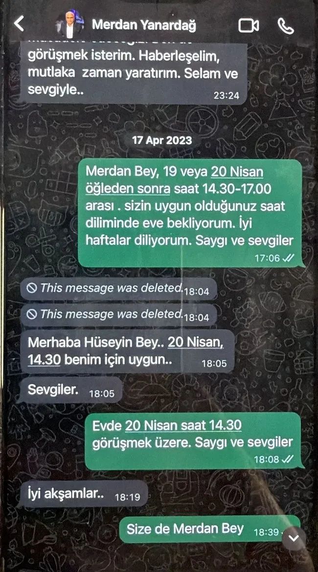 Tele1 yöneticisi Merdan Yanardağ ile ajan Hüseyin Gün arasındaki WhatsApp mesajları ortaya çıktı! “Baskı kurun, görevden alınsın!” 10
