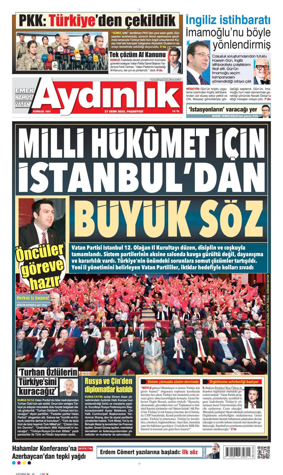 Türkiye'den gittiler... Terör örgütü PKK, Irak'a çekildi! Tarihi adımı hangi gazete nasıl gördü? 5