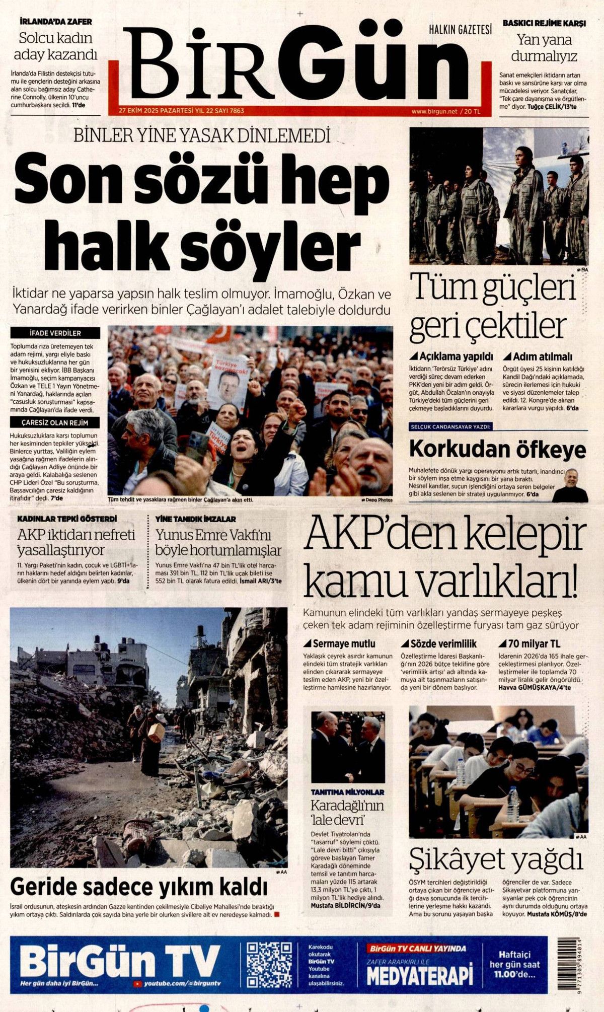 Türkiye'den gittiler... Terör örgütü PKK, Irak'a çekildi! Tarihi adımı hangi gazete nasıl gördü? 23