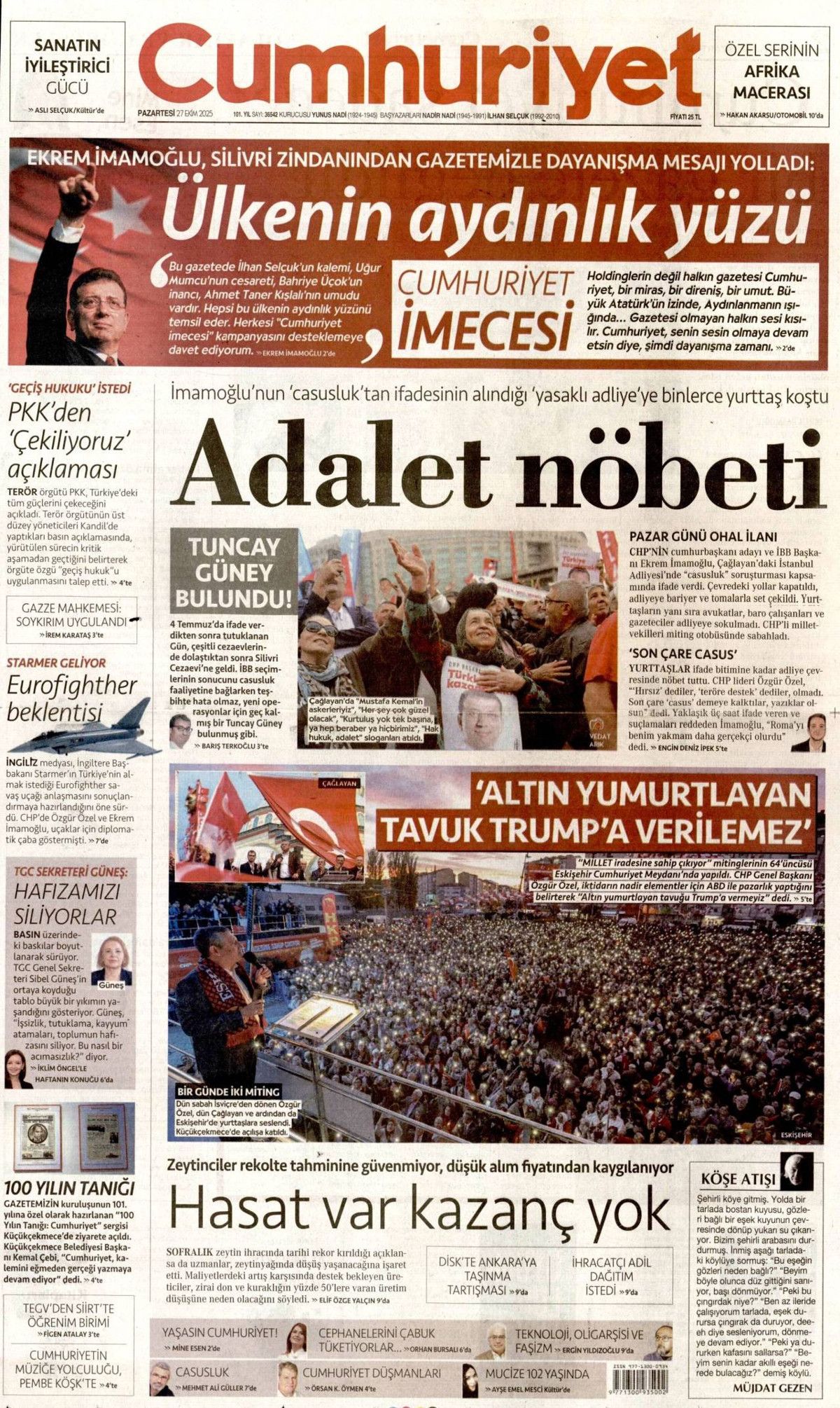 Türkiye'den gittiler... Terör örgütü PKK, Irak'a çekildi! Tarihi adımı hangi gazete nasıl gördü? 10