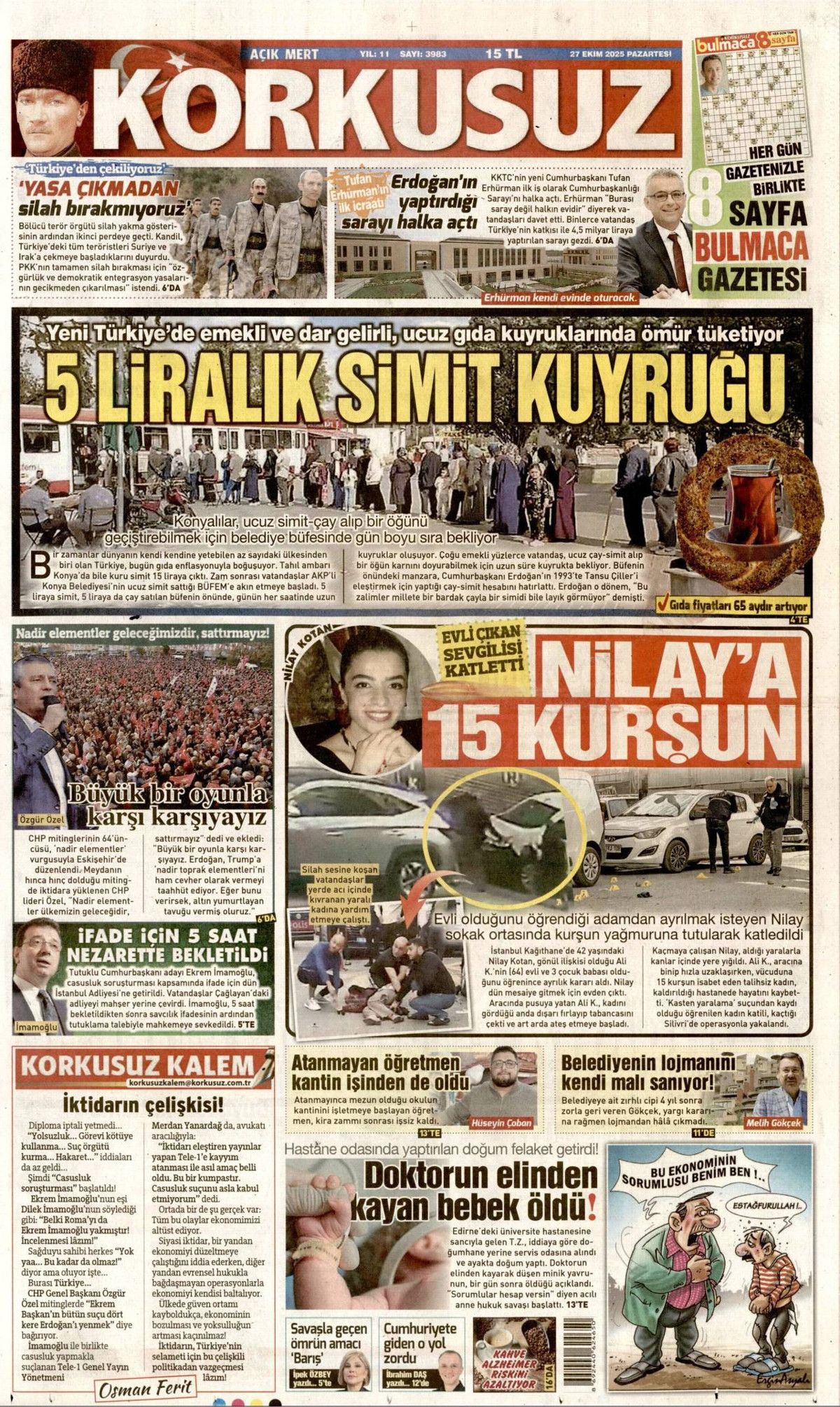 Türkiye'den gittiler... Terör örgütü PKK, Irak'a çekildi! Tarihi adımı hangi gazete nasıl gördü? 20