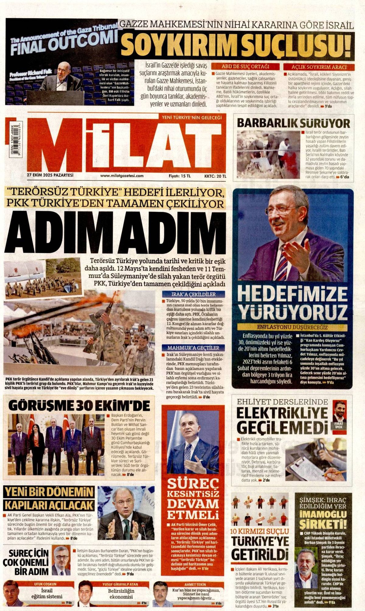 Türkiye'den gittiler... Terör örgütü PKK, Irak'a çekildi! Tarihi adımı hangi gazete nasıl gördü? 12