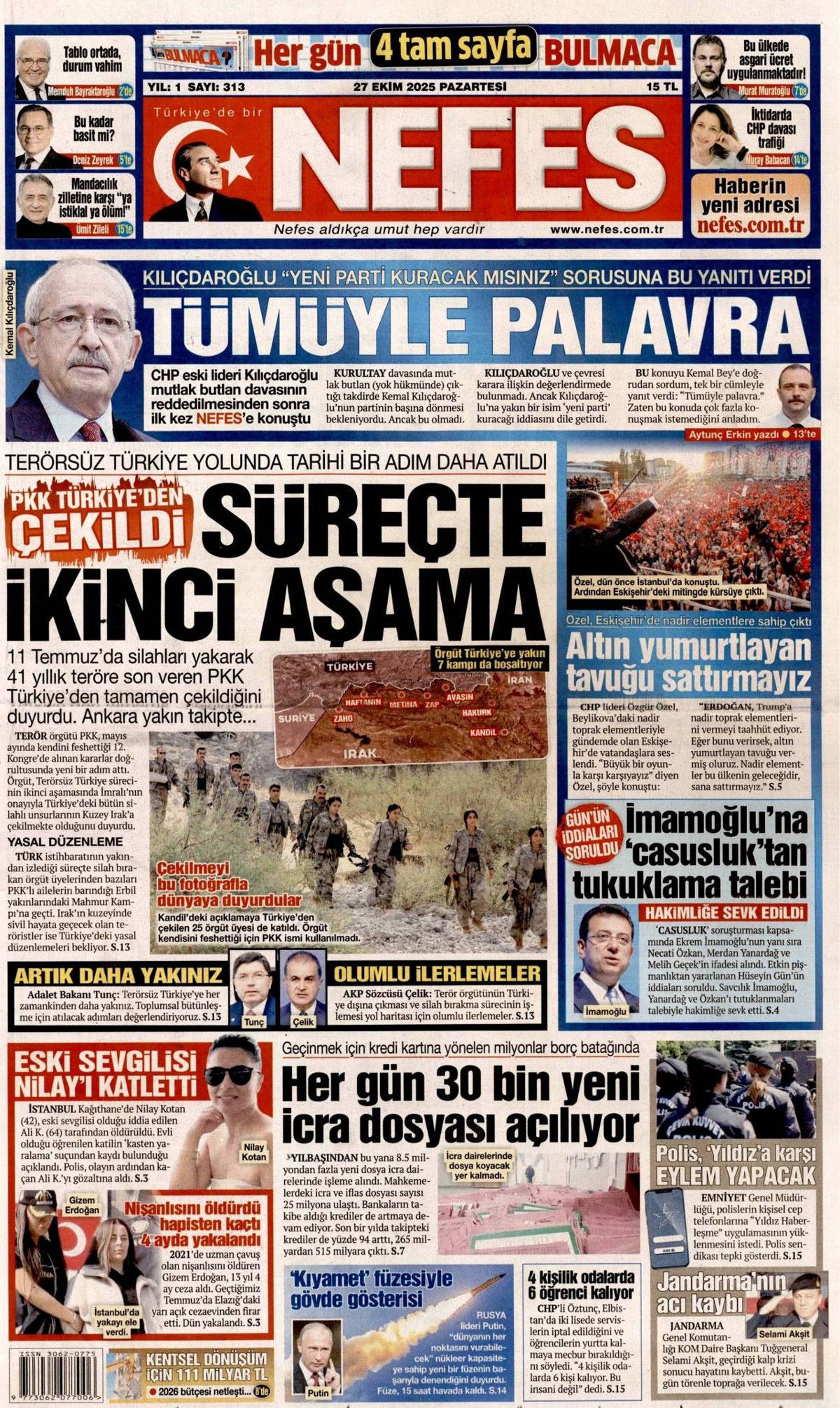 Türkiye'den gittiler... Terör örgütü PKK, Irak'a çekildi! Tarihi adımı hangi gazete nasıl gördü? 17