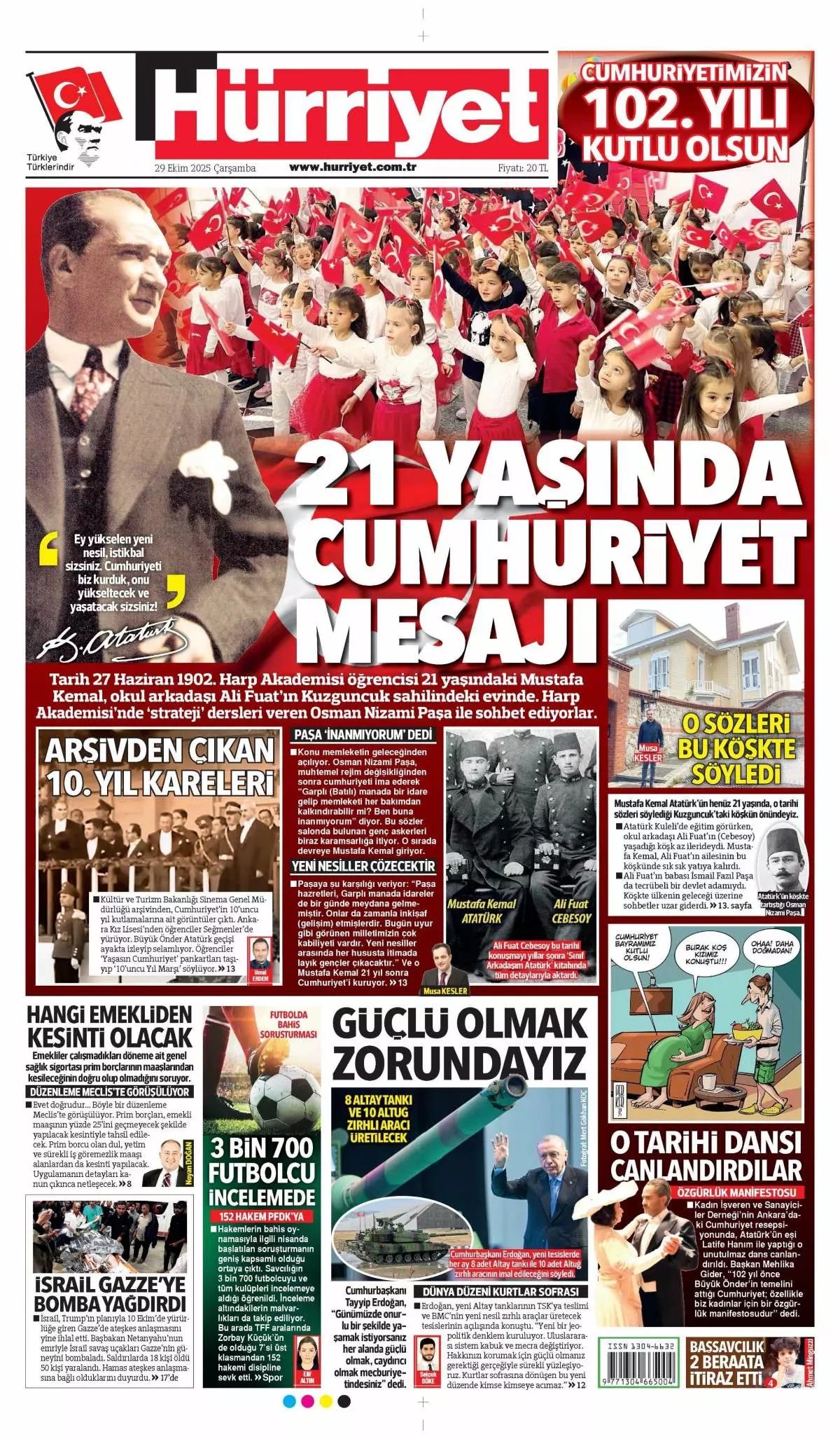 102. yıla yakıştı... Cumhuriyetimizin 102. yılında savunmada büyük gurur! 2