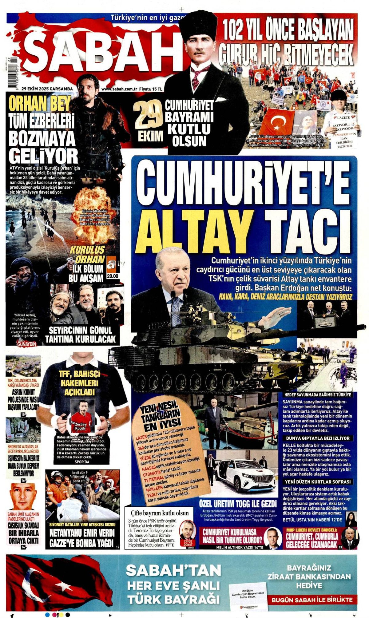 102. yıla yakıştı... Cumhuriyetimizin 102. yılında savunmada büyük gurur! 3