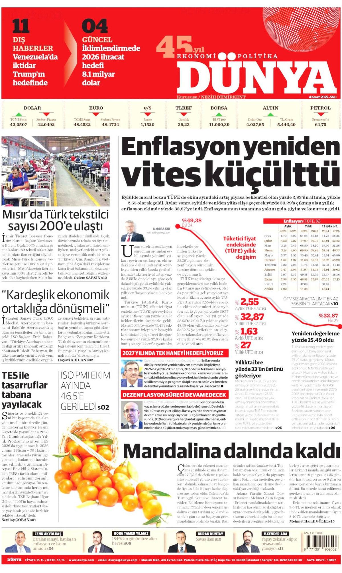 Cumhurbaşkanı Erdoğan'ın "Emperyalistler Kıbrıs'ı menüye eklemek istiyor" sözleri manşetlerde! Hangi gazete nasıl gördü? 12