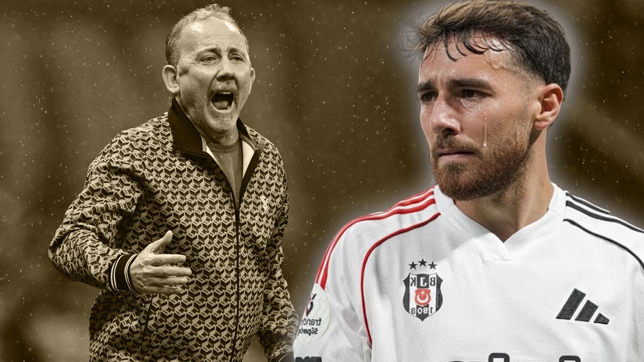 Beşiktaş'ta ortalık fena karıştı! Sergen Yalçın Orkun Kökçü'ye patladı, yıldız oyuncu gözyaşlarına boğuldu 8