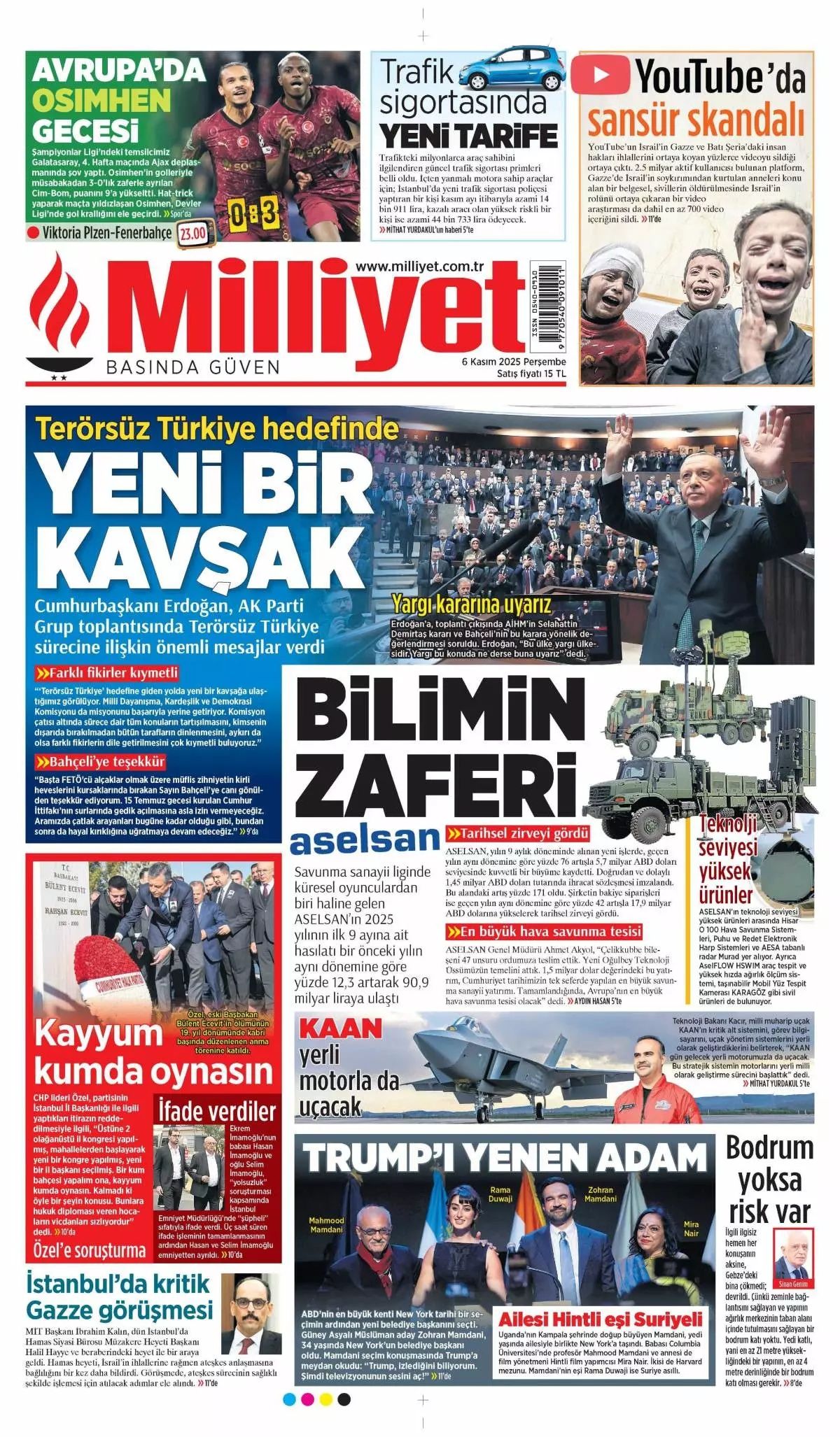 New York'ta Gazze'nin zaferi! Obama'dan sonraki en sarsıcı seçim sonucu manşetlerde! Hangi gazete nasıl gördü? 1
