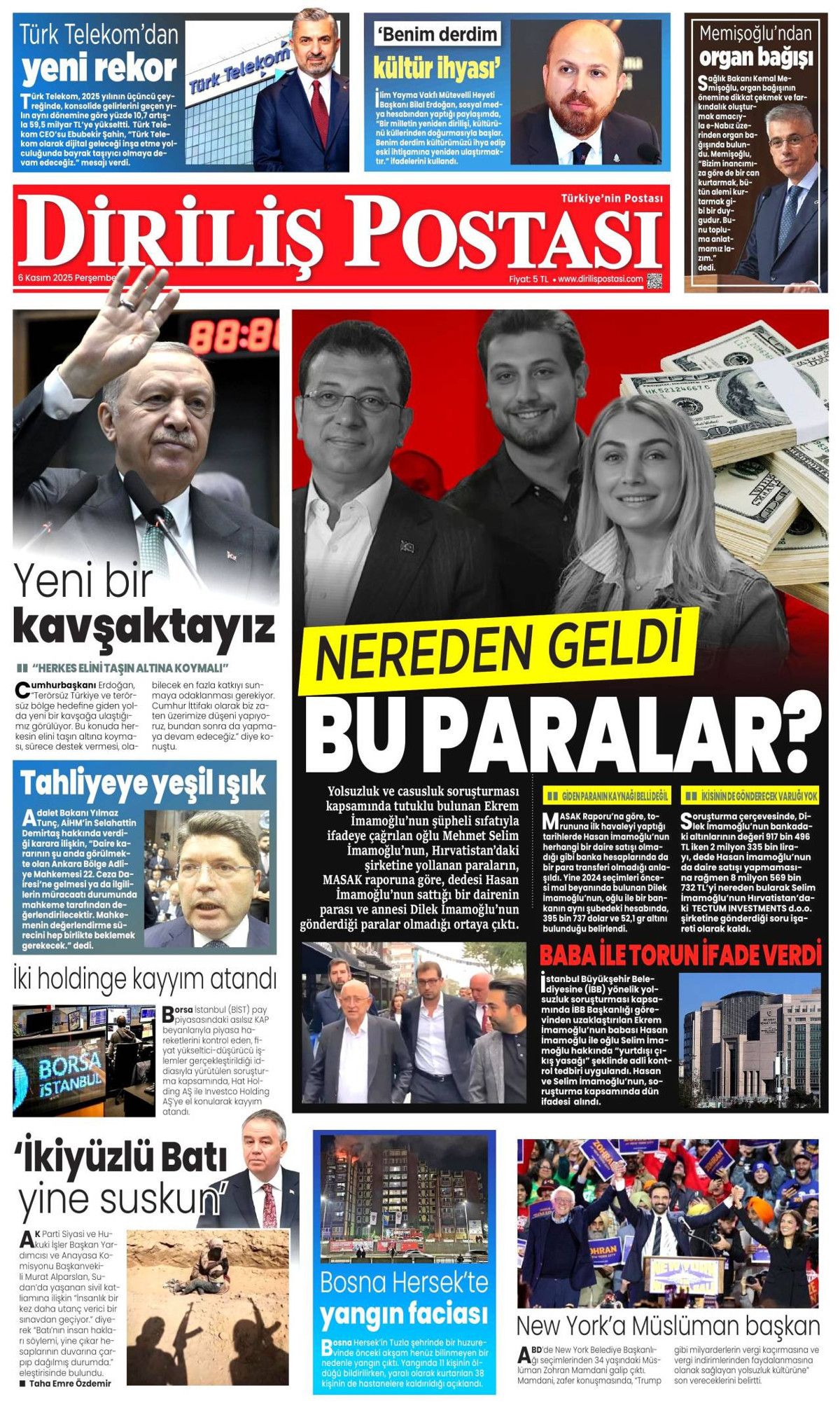 New York'ta Gazze'nin zaferi! Obama'dan sonraki en sarsıcı seçim sonucu manşetlerde! Hangi gazete nasıl gördü? 19