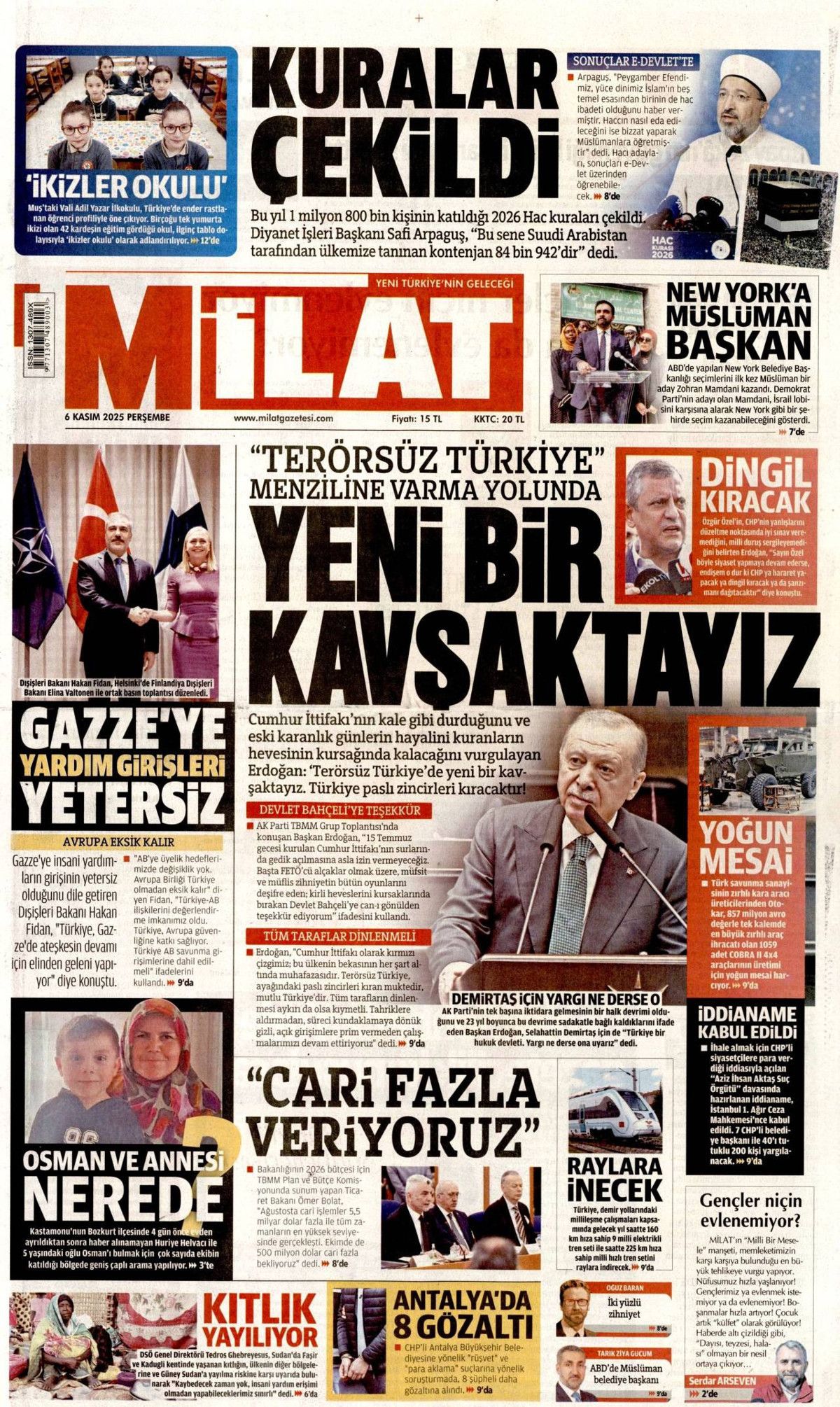 New York'ta Gazze'nin zaferi! Obama'dan sonraki en sarsıcı seçim sonucu manşetlerde! Hangi gazete nasıl gördü? 20