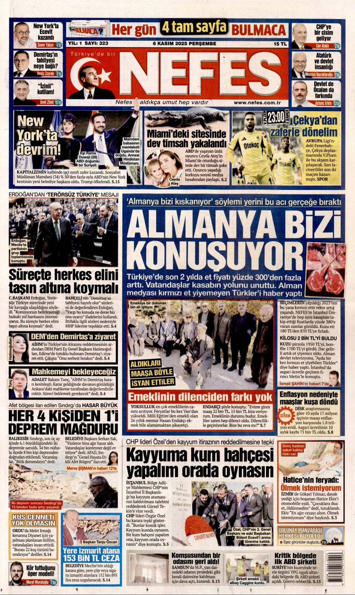 New York'ta Gazze'nin zaferi! Obama'dan sonraki en sarsıcı seçim sonucu manşetlerde! Hangi gazete nasıl gördü? 21