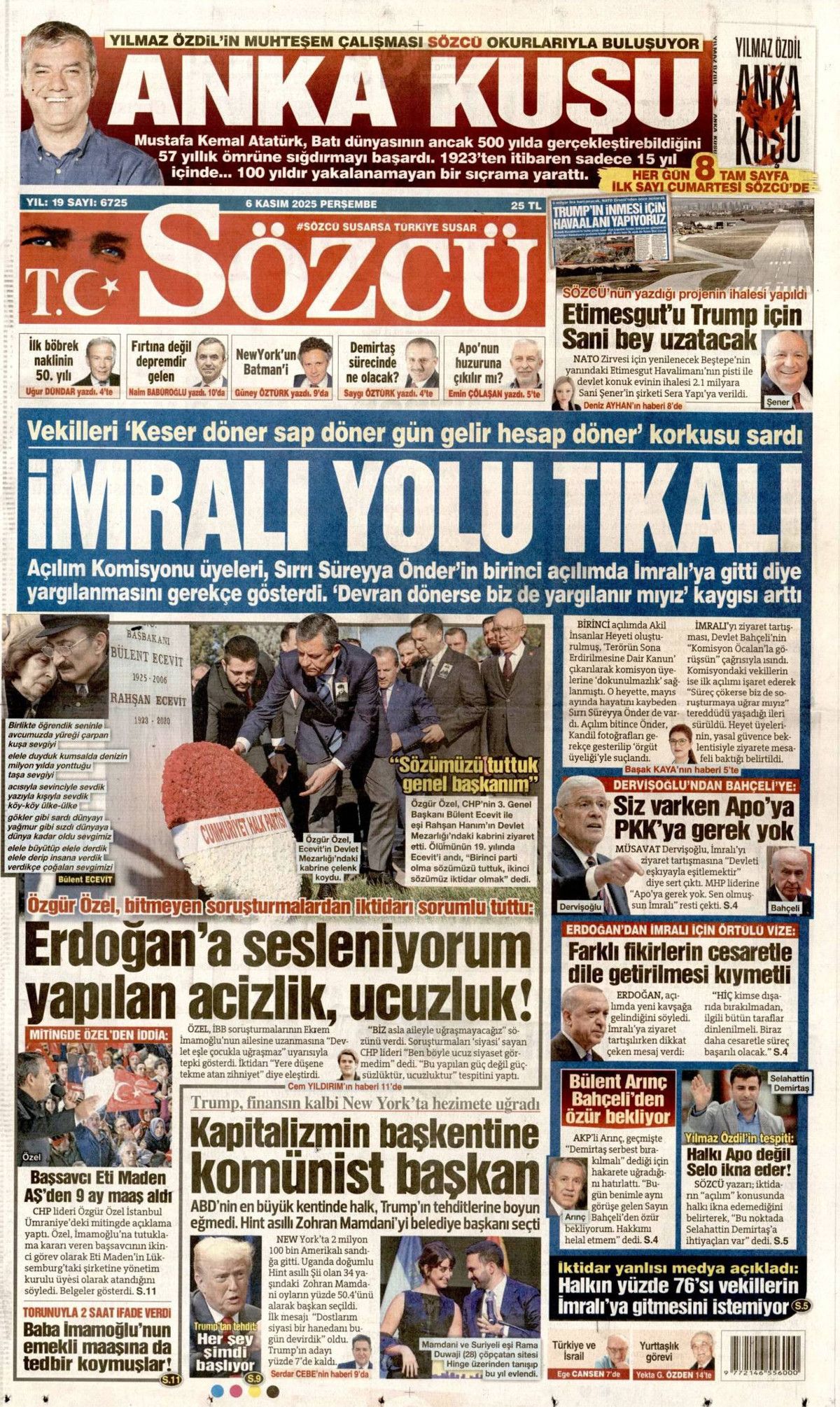 New York'ta Gazze'nin zaferi! Obama'dan sonraki en sarsıcı seçim sonucu manşetlerde! Hangi gazete nasıl gördü? 7