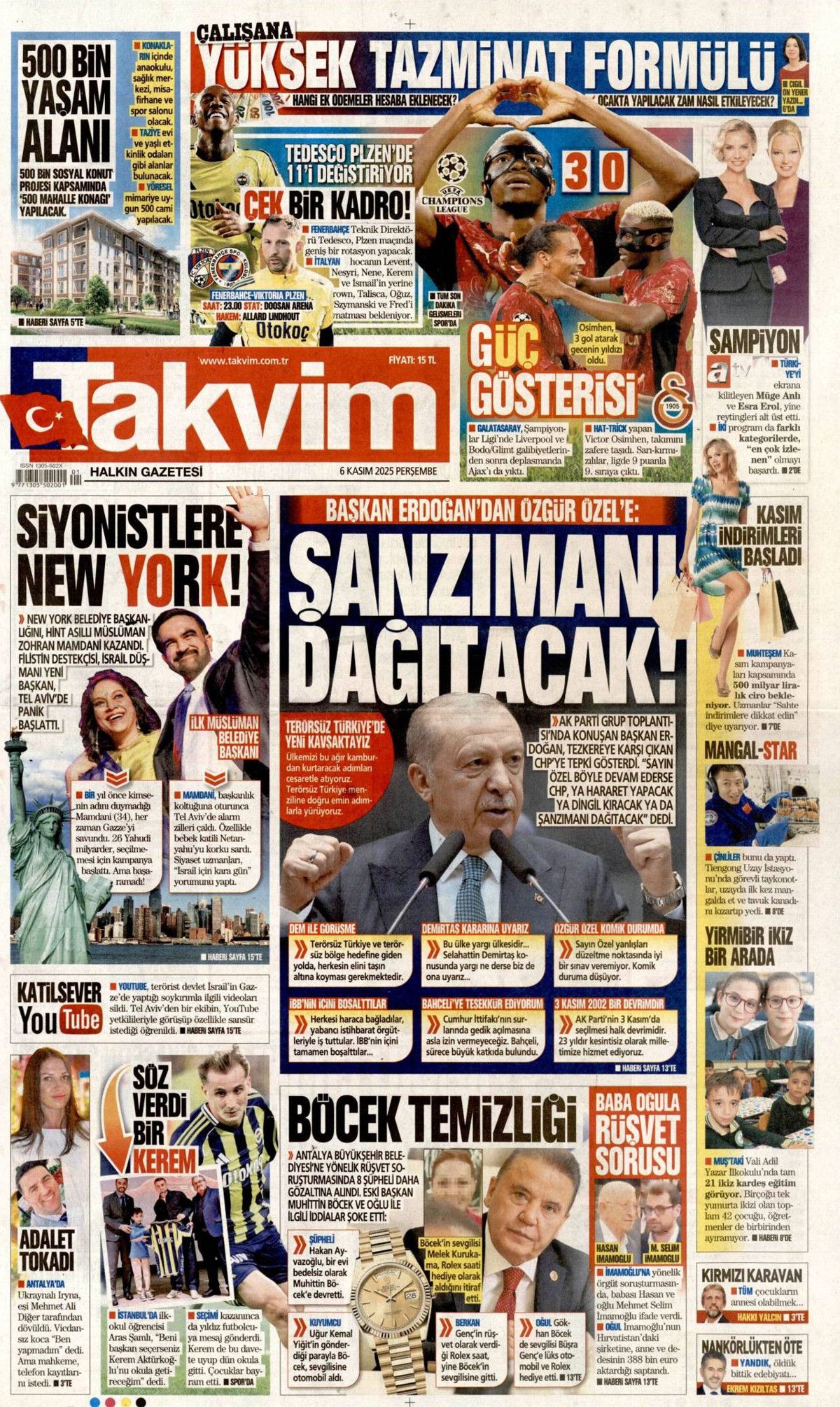 New York'ta Gazze'nin zaferi! Obama'dan sonraki en sarsıcı seçim sonucu manşetlerde! Hangi gazete nasıl gördü? 18