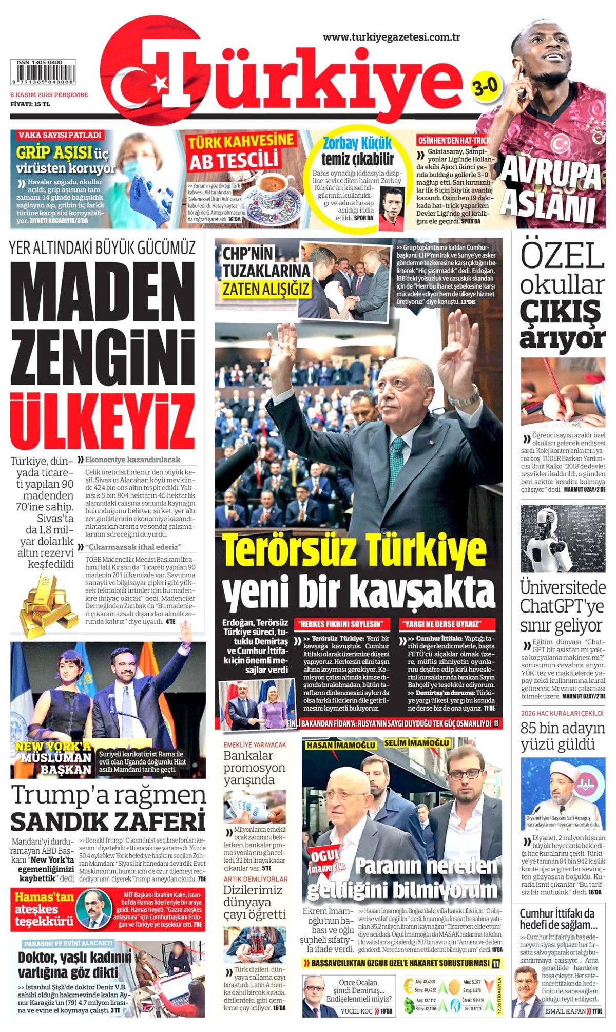 New York'ta Gazze'nin zaferi! Obama'dan sonraki en sarsıcı seçim sonucu manşetlerde! Hangi gazete nasıl gördü? 12