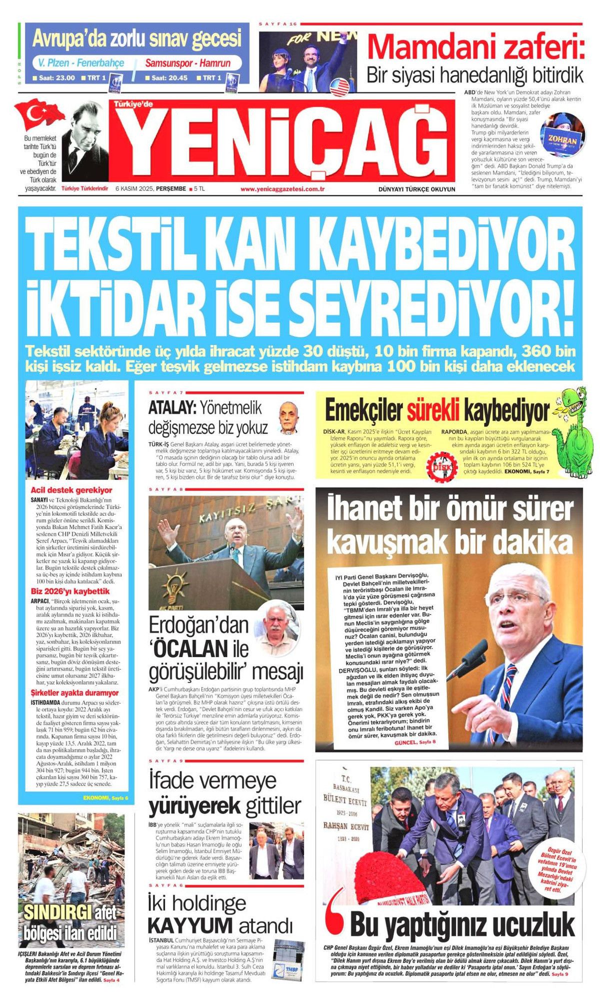 New York'ta Gazze'nin zaferi! Obama'dan sonraki en sarsıcı seçim sonucu manşetlerde! Hangi gazete nasıl gördü? 9
